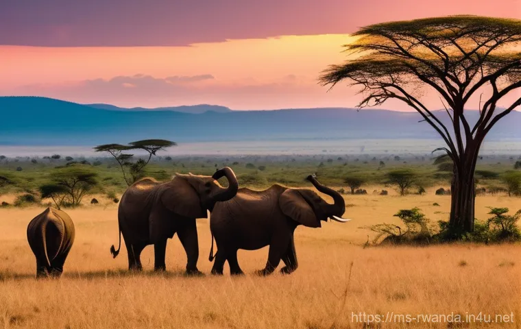 르완다의 주요 야생 동물 - **Prompt: "An energetic moment in Nyungwe Forest National Park, Rwanda, showcasing active chimpanzee...