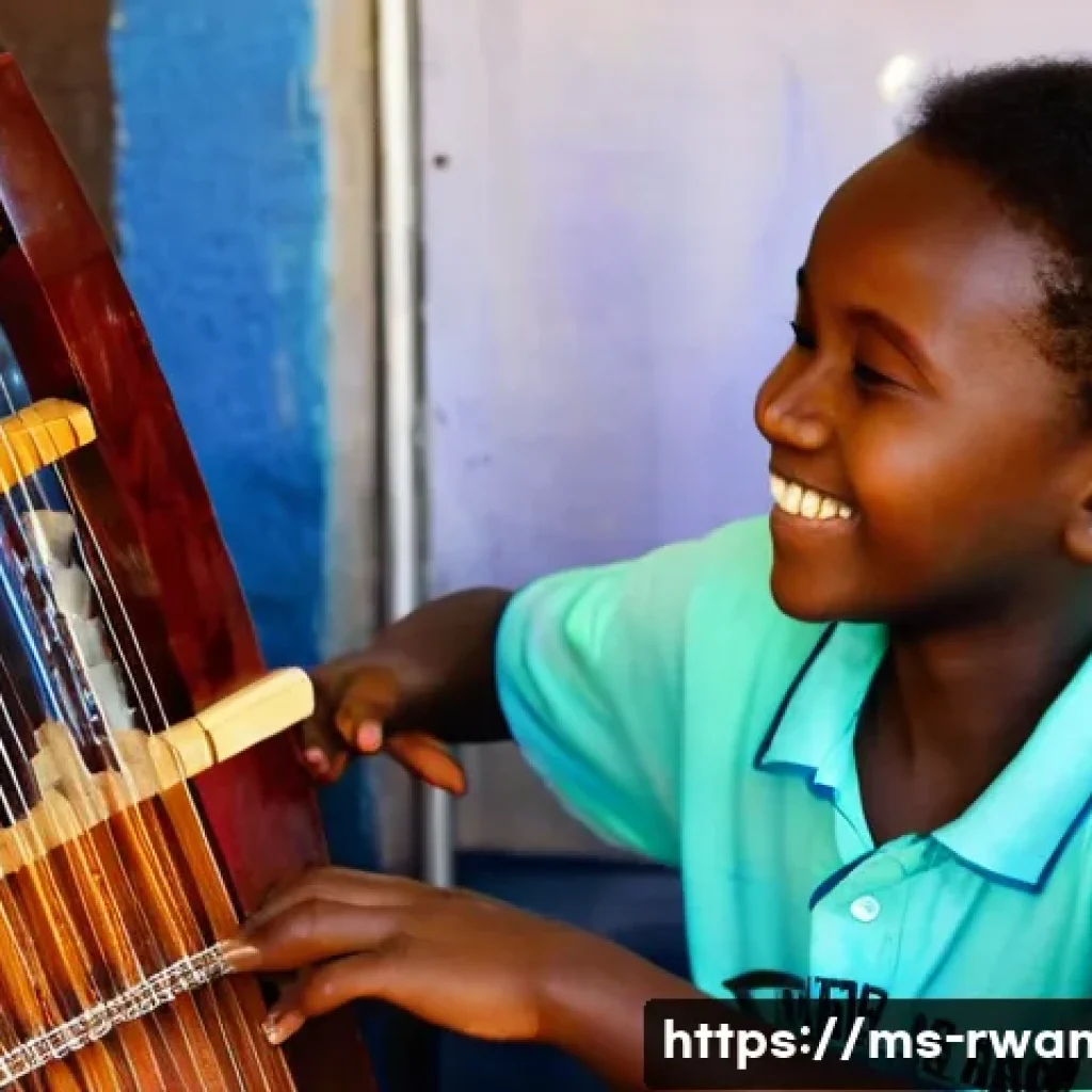 르완다 민속 음악 문화체험 클래스 - **Prompt 1: The Rhythmic Heartbeat of Rwanda - Learning Instruments**
"A vibrant and culturally ...