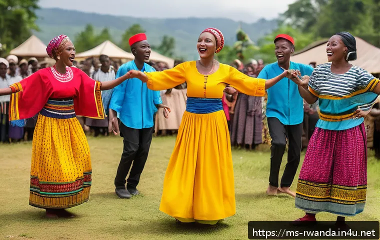 르완다 민속 춤의 문화적 중요성 관련 이미지 2